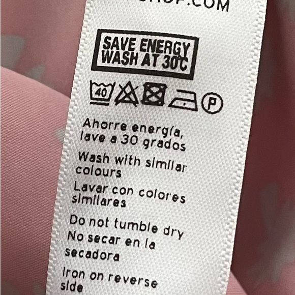 NWT Topshop Barbiecore pink with white polka dots built in bra romper, size 10 - Picture 13 of 16